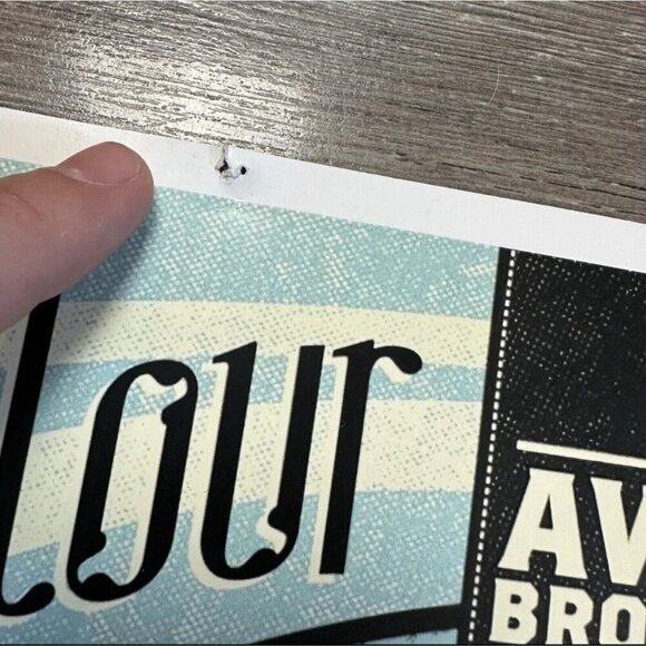 City and Colour Concert Poster 2012 Budweiser Stage Toronto September 12 - 17X11 - Picture 2 of 4